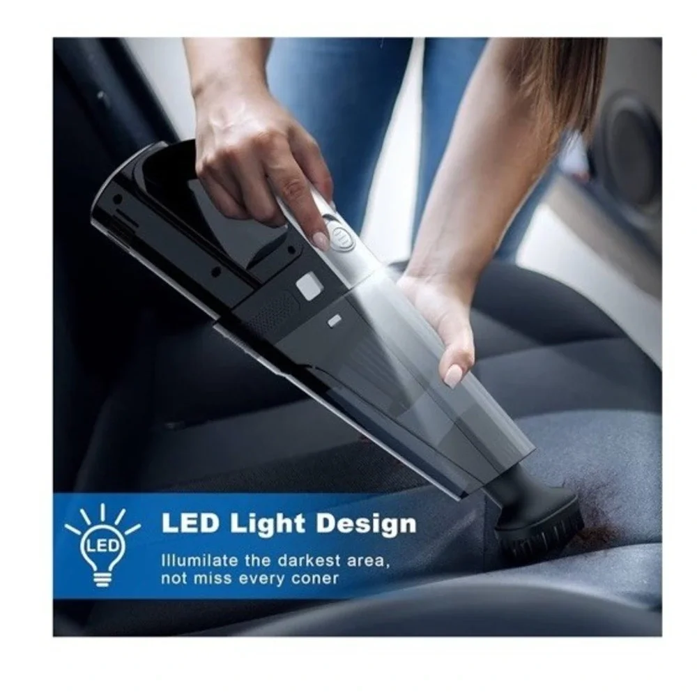 Car Vacuum, Portable Vacuum Cleaner with Powerful 7000PA Suction, DC 12V Power 1